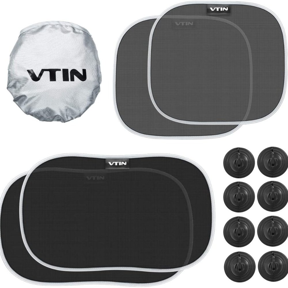 VTIN Car Window Shade, 4 Pcs 80 GSM Car Sun Shade
